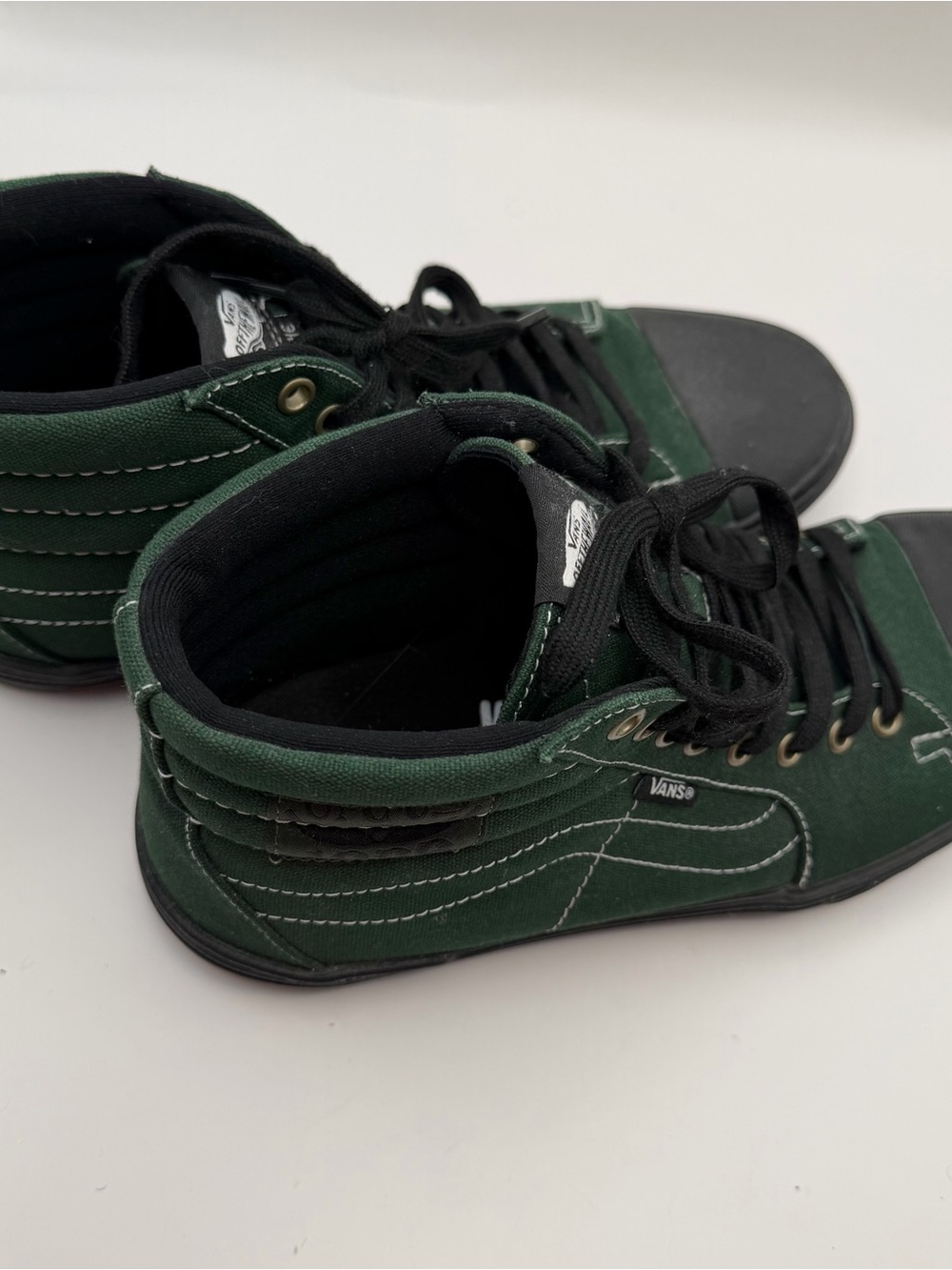 Vans x DAK PopCush BMX Sk8-Hi Green Black Men’s Size 10.5 Streetwear Grunge - Picture 5 of 10